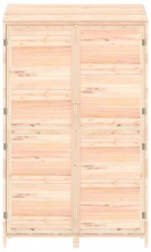 tömör fenyőfa kerti fészer 102x52x174,5 cm