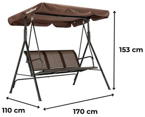 Como kerti hintaágy