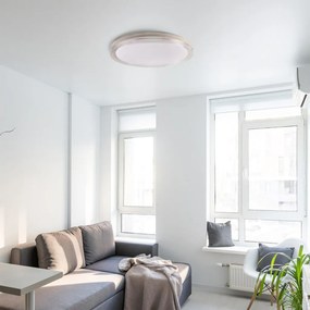 Polux CASSANDRA 328830 Süllyesztett mennyezeti lámpa 1x72W/LED 3000K-4000K-6000K 8000lm IP44