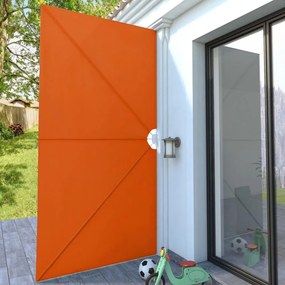terrakotta összecsukható erkély oldalárnyékoló 400 x 200 cm