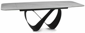 Infinity bővíthető étkezőasztal kerámia fehér 160-240 cm