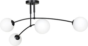 EMIBIG 670-4 PREGOS Mennyezeti Csillár Fekete E14 IP20