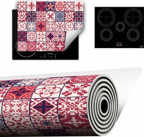 Vinyl Szőnyeg A Konyhába Több Hely 70x52 piros mozaik