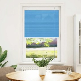 pliszírozott redőny kék 75x150 cm szövetszélesség 74,4 cm