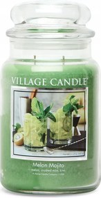 Nagy méretű Mojito Dinnye gyertya Village Candle