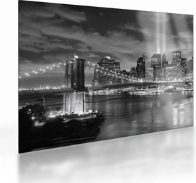 Üveg kép - Brooklyn híd (70x50 cm)