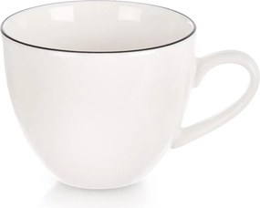 Kis eszpresszó kávéscsésze fehér porcelán 100 ml