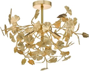 DAR LIGHTING YAD0435 YADIRA Glamour Mennyezeti Lámpa Arany G9 IP20
