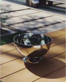 Ezüstszínű rozsdamentes acél tál ø 25,5 cm Nirela – Kave Home