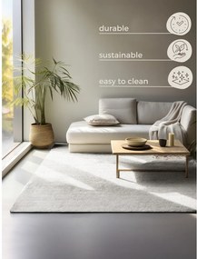 Világosszürke kétoldalas-kézi szövésű juta szőnyeg 60x90 cm Bouclé Jaipur – Hanse Home