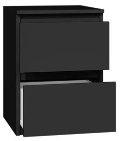 Baltrum M2 éjjeliszekrény, 30x40x30 cm, fekete