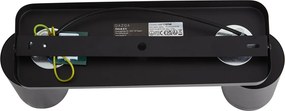 Modern mennyezeti lámpa fekete 2 fényforrású GU10 70mm - Jeana Luxe
