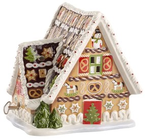 Vánoční dekorace hrající perníková chaloupka, kolekce Christmas Toys Memory - Villeroy & Boch