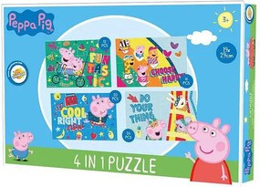Peppa malac Fun puzzle 4 az 1-ben