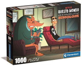 A világ ellen Dr Armadillo 1000 db-os Compact puzzle Clementoni