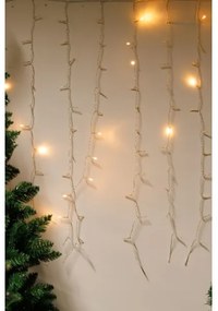 LED Dimmelhető Kültéri karácsonyi függöny CURTAIN 360xLED/8,4W/230V 2x2 m IP44 meleg fehér + távirányító