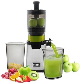 TESLA Electronics SlowJuicer Deluxe - Lassú facsaró 250W/230V rozsdamentes