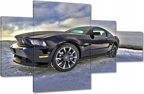 Képek 130x80 Ford Mustang a hóban Autó Klasszikus Made in Usa