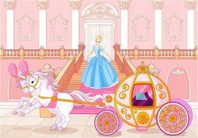 Hercegnős gyerek fotótapéta 312 x 219