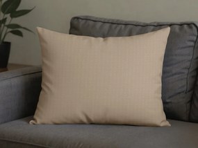 DENYX világosbarna krepp párnahuzat, 70x90 cm