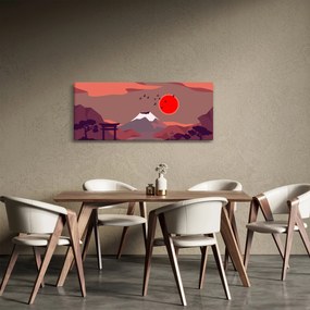 Kép - Fuji hegység (120x50 cm)