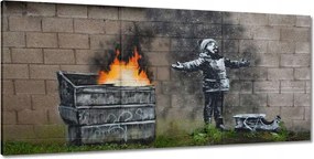 Képek 210x100 Szmog hó Banksy Graffiti