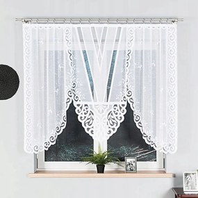 Jacquard készfüggöny bevágással az alján 250x140 cm Rozália