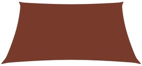 vidaXL terrakotta téglalap alakú oxford-szövet napvitorla 2,5 x 4,5 m