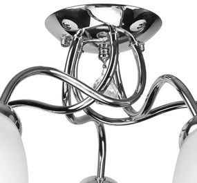 Mennyezeti csillár 5xE27/60W/230V fényes króm