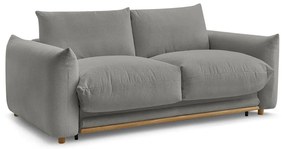 Szürke kinyitható kanapé 214 cm Ernest – Bobochic Paris