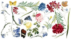 Flowers in the Garden falmatrica szett - Ambiance