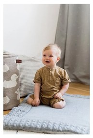 Mat szürke pamut játszószőnyeg, 70 x 90 cm - Kindsgut