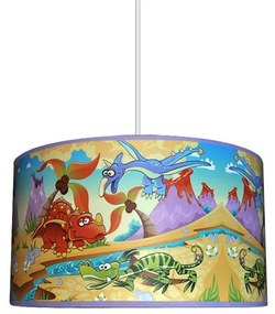 Gyerek csillár JURASSIC 1xE27/60W/230V