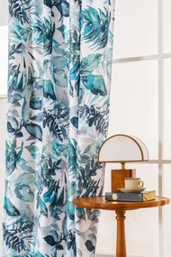 CORTINA mintás dizájnfüggöny 140x270 cm Felfüggesztés: Hullámos sínszalag