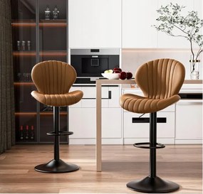 Hawthyhome Bárszék szett 2 db-os, állítható magasságú, háttámlával