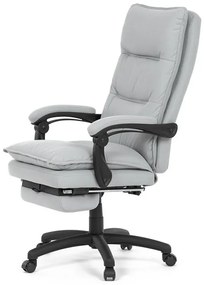 Irodai Forgószék Szinkronmechanizmussal, Ezüst Szövet Kárpittal KA-Y350 SIL