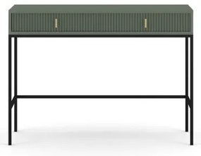 SUE konzolasztal zöld/fekete