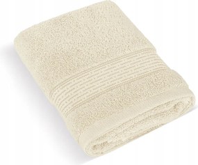 Brotex frottír törölköző 70x140cm csíkos 450g bézs