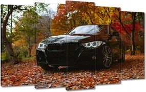 Vászonkép 100x60 Fekete Bmw Ősz