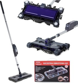 Swivel Sweeper MAX akkumulátoros seprű - szürke