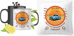 Születésnap 15 15 db-os Varázsbögre fényképes nyomott mintás párna szett