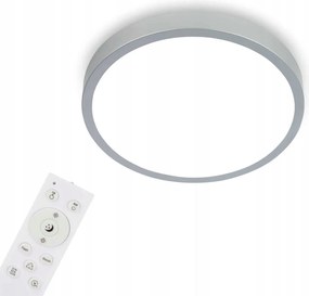 Briloner Rgbw Led mennyezeti lámpa 38 cm 22W 2900lm távirányítóval ezüst