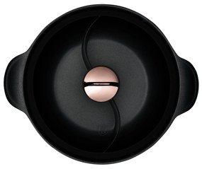 Hot pot indukciós edény fedővel 30 cm tapadásmentes bevonattal Black Rose Collection Berlinger Haus