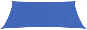 kék HDPE napvitorla 160 g/m² 2,5 x 3 m