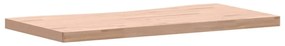 tömör bükkfa íróasztallap 100 x (45-50) x 4 cm