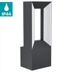 EGLO 98725 RIFORANO Modern Kültéri Fali Lámpa Fehér, Fekete LED IP44