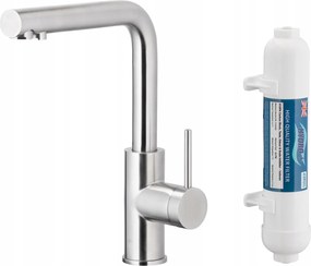Kfa Konyhai Csaptelep Duero Pure Basic, Inox Hidro+ Szűrő