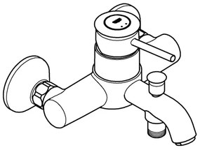 GROHE 23787000 - START CLASSIC DN 15 kádcsaptelep fényes króm