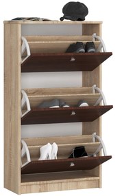 Cipőtároló Satori  (szonoma tölgy + wenge). 1069957