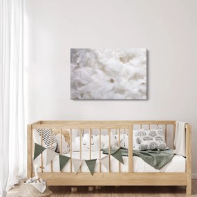 Kép - Fehér tollak (90x60 cm)